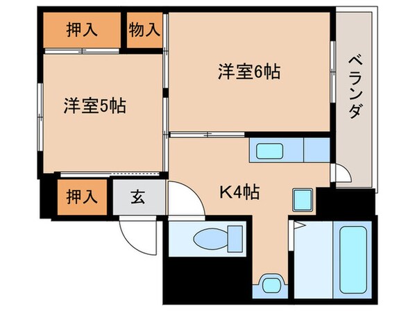 ヴィラナリー守山Ⅱの物件間取画像